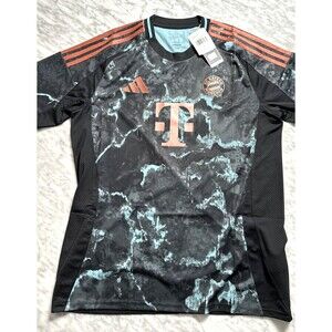 adidas 2024-25 Bayern Munich Men's Large Away Jersey IZ3130 soccer bundesligua